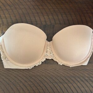 Nude Strapless Bra